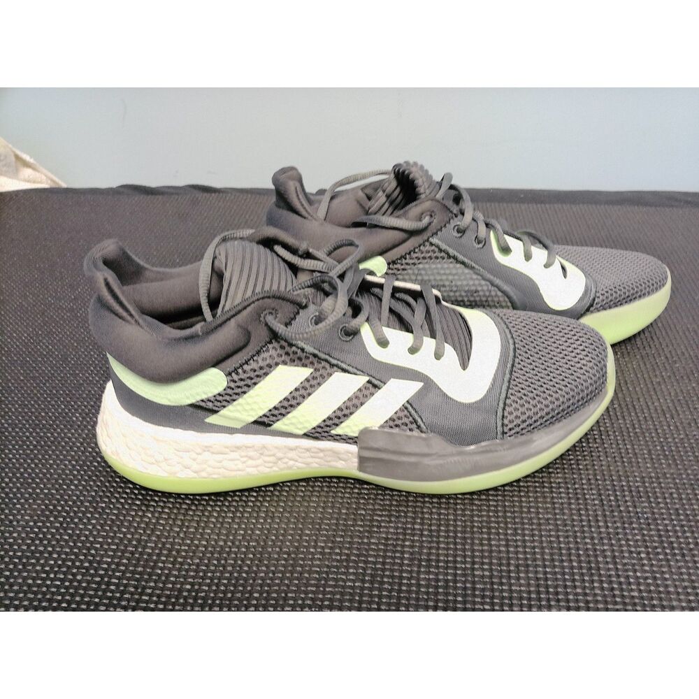 Adidas Marquee Boost Low 'Glow Green'  - Mens 9.5